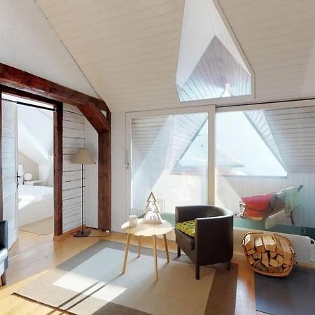 Charmant Et Lumineux Appartement Duplex A Charmey Eksteriør bilde